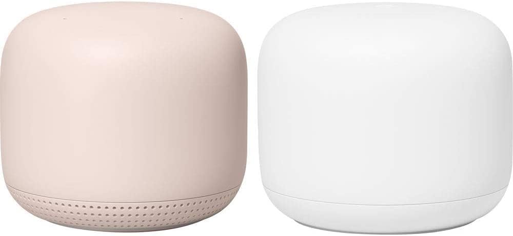 Google Nest WiFi AC2200 2e génération Routeur maillé 2 unités — Routeur Wi-Fi