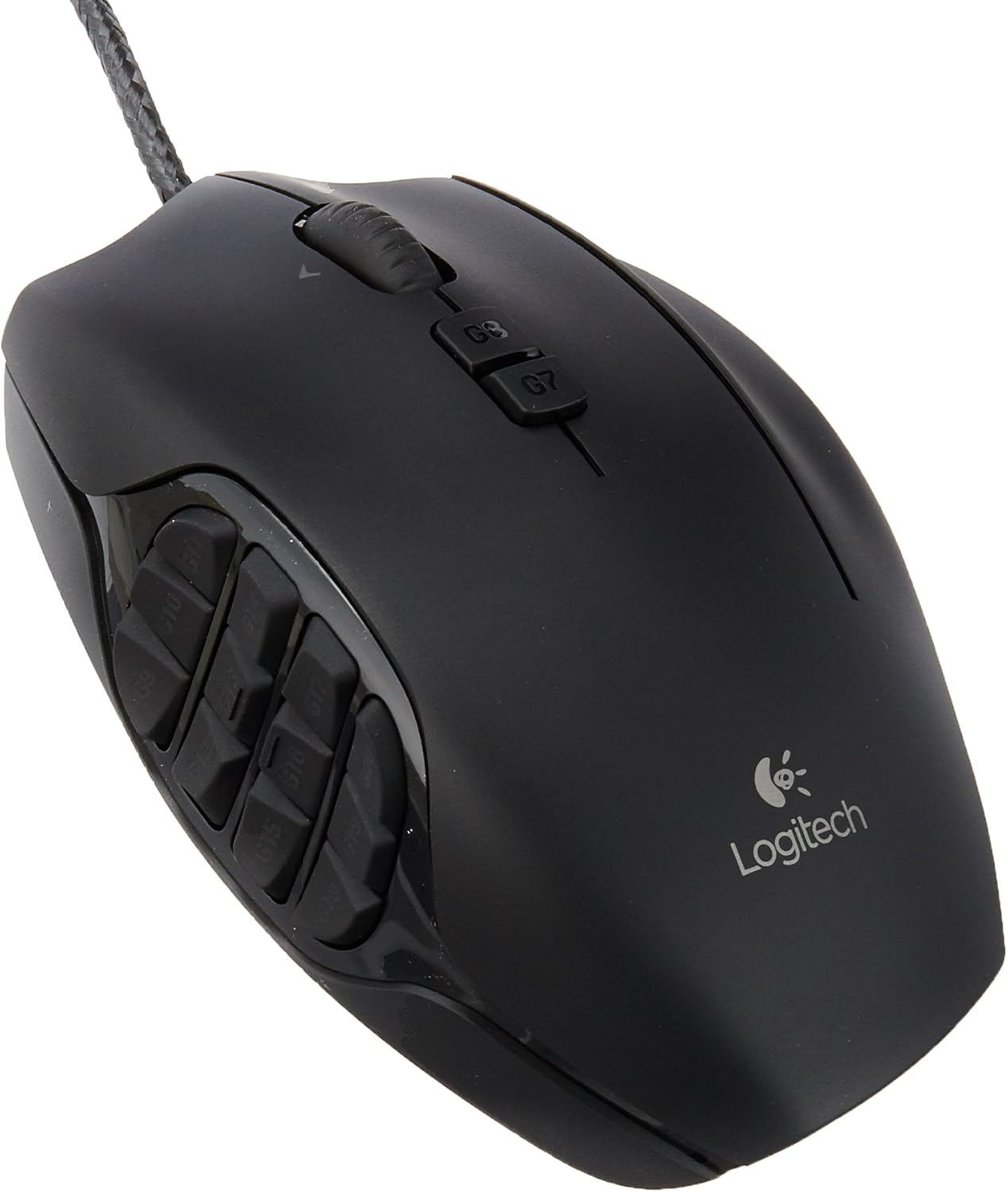 Souris de jeu laser Logitech G600 MMO filaire USB 910-003879 — Souris de jeu