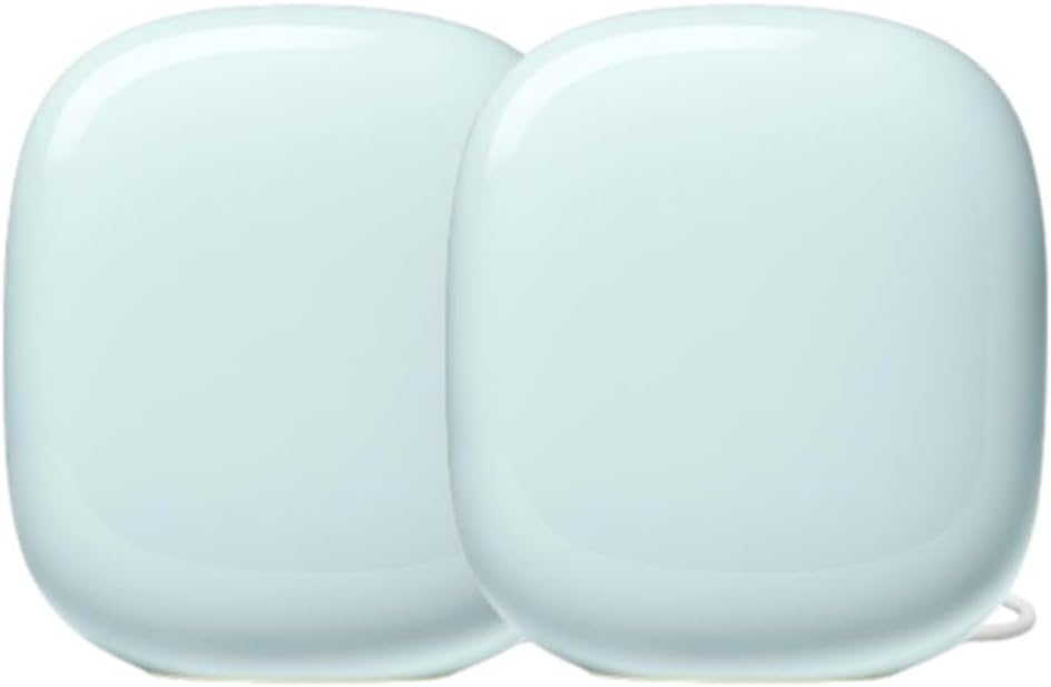 Google Nest WiFi Pro 6E Routeur Mailles 2-Pack — Routeur Wi-Fi