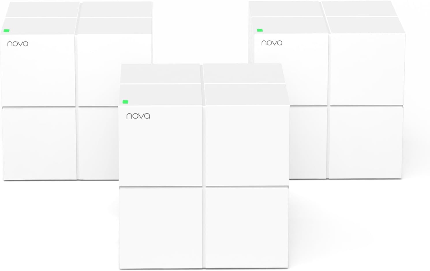 système WiFi maillé Tenda Nova MW6 AC1200 3-Pack — Routeur Wi-Fi