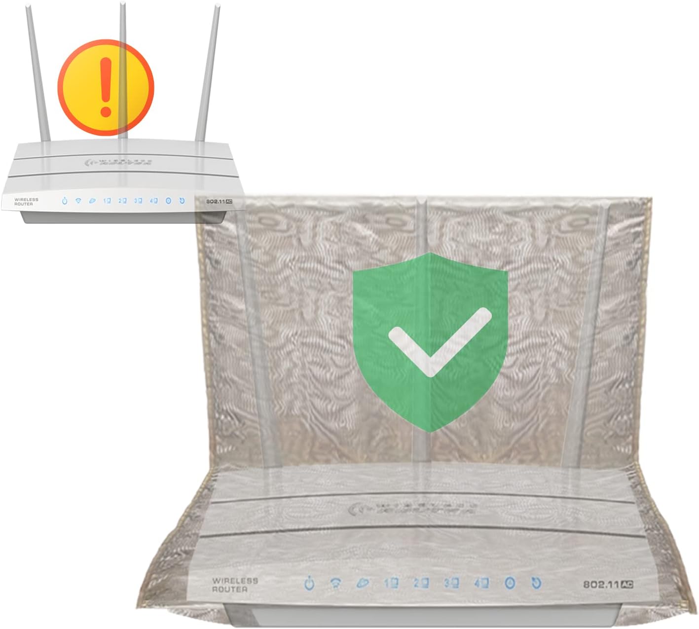 Housse de routeur WiFi 11,5 x 14,5 pouces — Routeur Wi-Fi
