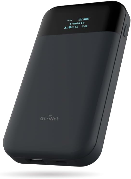 GL.iNet GL-E750V2 Point d'accès WiFi 4G LTE portable — Routeur Wi-Fi