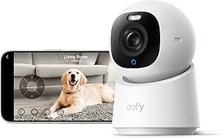 eufy Indoor Cam E30 4K Security Camera 360 Pan-Tilt — Security Camera