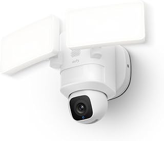 eufy Floodlight Camera E30 – 360° Pan Tilt, 2K, AI Detection — Security Camera