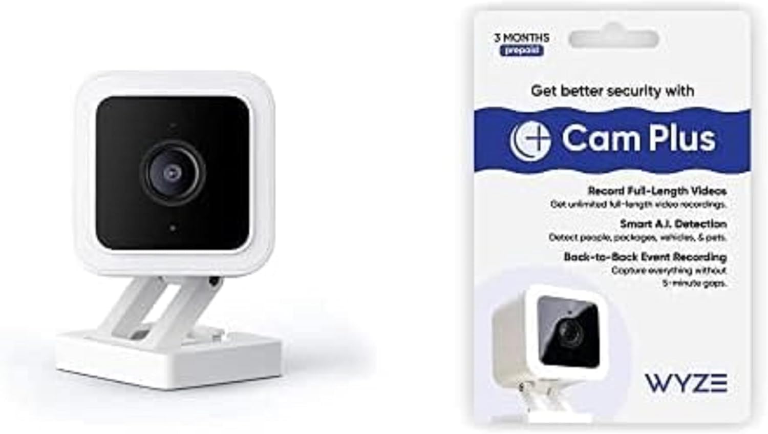 Wyze Cam v3 Caméra de sécurité HD 1080p, ensemble de 3 — Caméra de sécurité