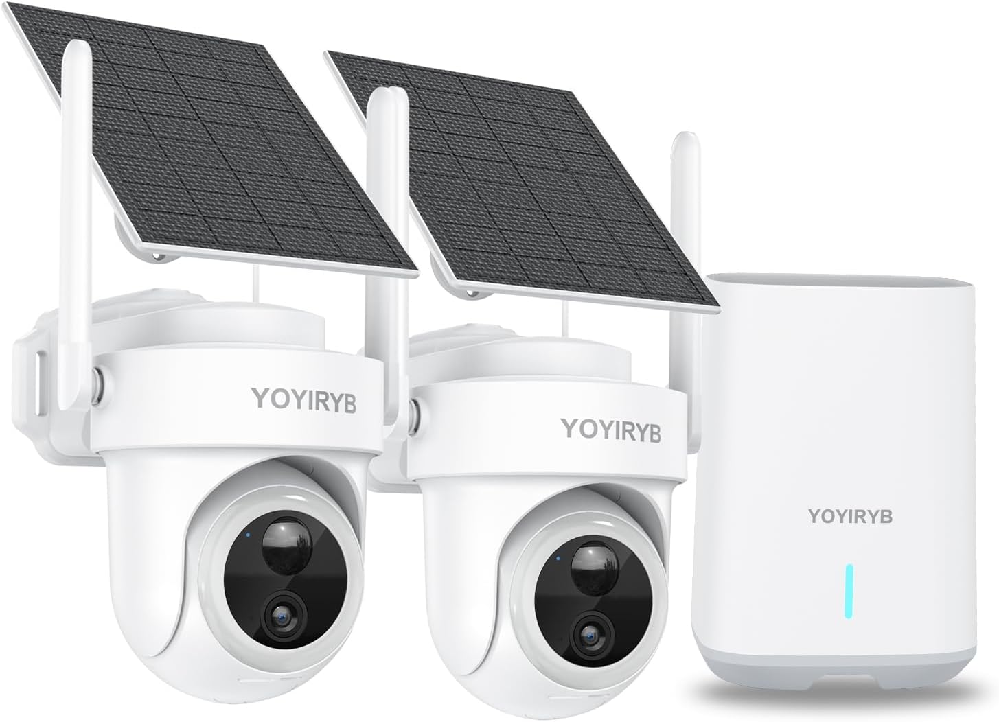 Système de caméra de sécurité solaire sans fil 4K — Caméra de sécurité