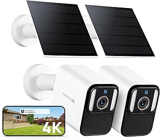 Anona 4K Solar Security Camera Wireless Outdoor 2 Pack — Security Camera