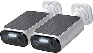 Geeni Falcon Smart Solar Battery Camera 2K+ 2-Pack — Security Camera