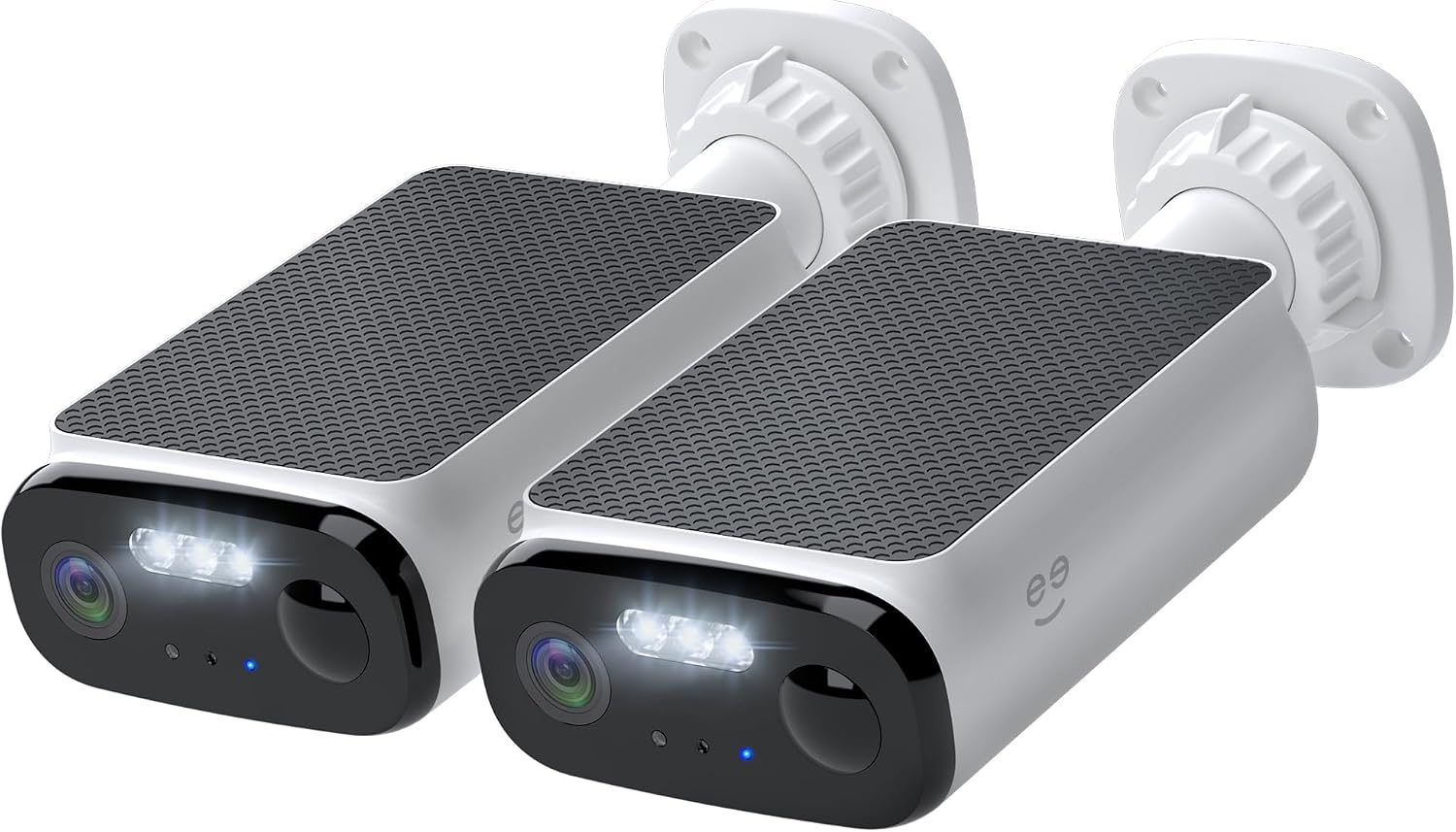 Caméra de surveillance Geeni Falcon 2K+ avec batterie solaire, lot de 2 — Caméra de sécurité