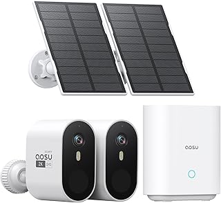 AOSU 2K Solar Security Camera Wireless Outdoor — Security Camera