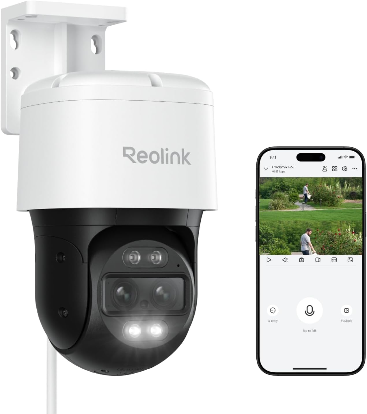 Caméra PTZ REOLINK 4K avec double objectif et zoom 6X — Caméra de sécurité