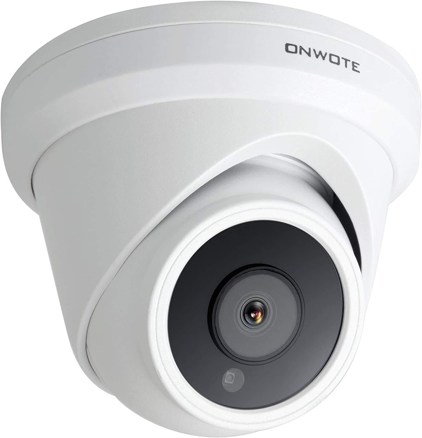 Caméra dôme IP PoE ONWOTE 4K 8MP, détection IA, vision 100ft — Caméra de sécurité