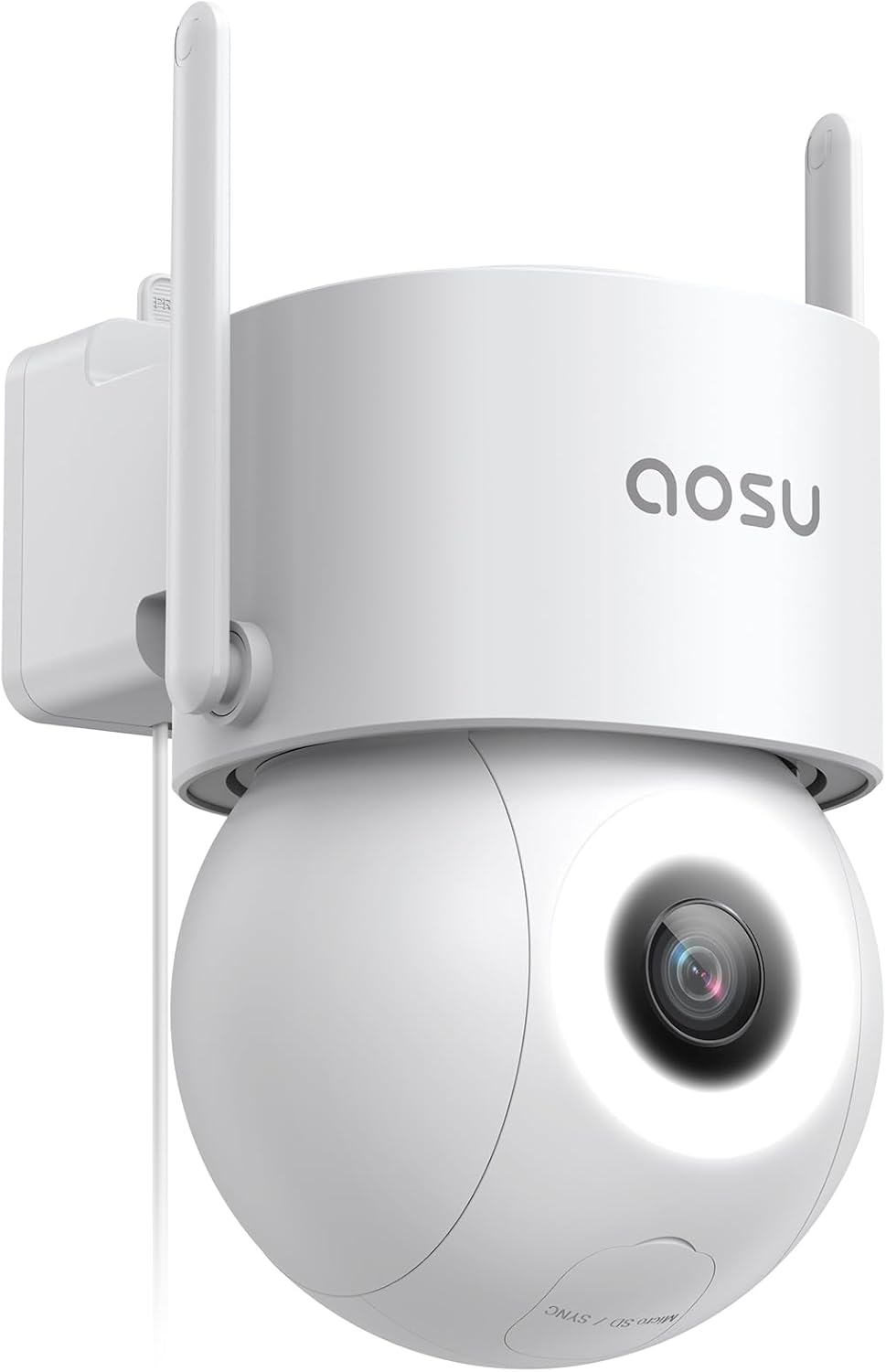 AOSU 3K Wired Outdoor Security Camera with Auto-Tracking — Security Camera