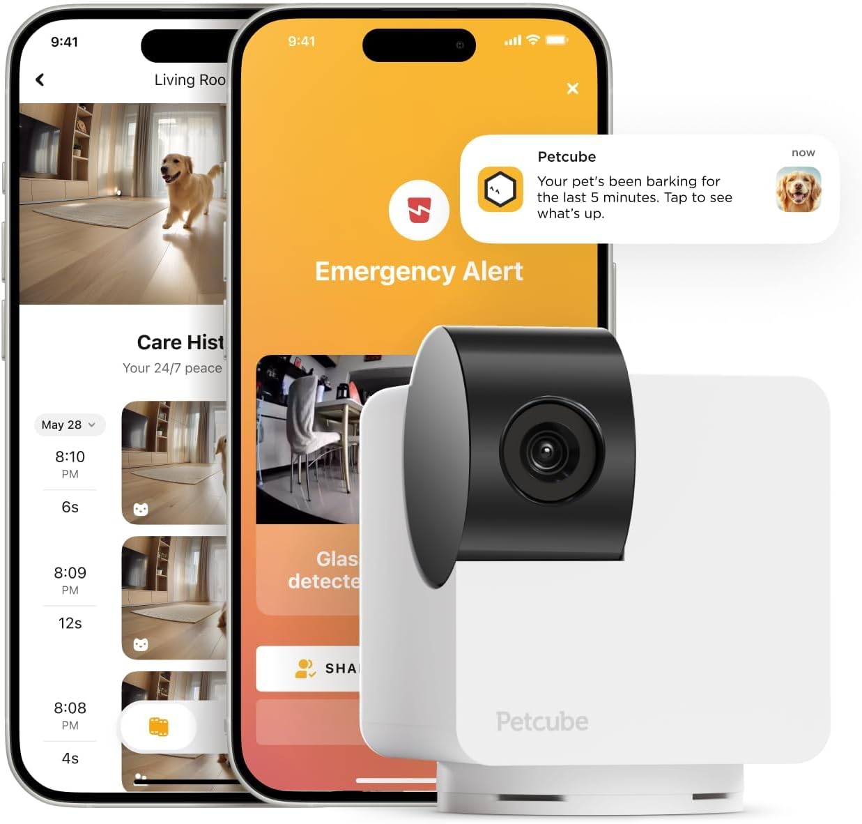 Caméra de sécurité Petcube Cam 360 WiFi 1080p — Caméra de sécurité