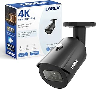 Lorex Classic 4K IP PoE Wired Bullet Security Camera — Security Camera