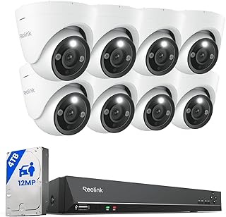 REOLINK 16CH 12MP PoE Security Camera System with 4TB HDD — Security Camera