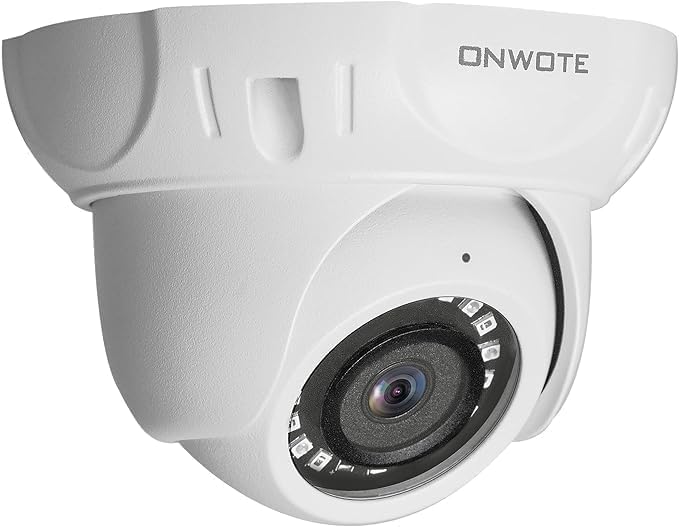 Caméra de sécurité IP PoE ONWOTE 5MP avec détection IA — Caméra de sécurité