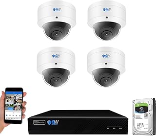 GW Security 8 Channel NVR 4K 8MP PoE Camera System — Security Camera