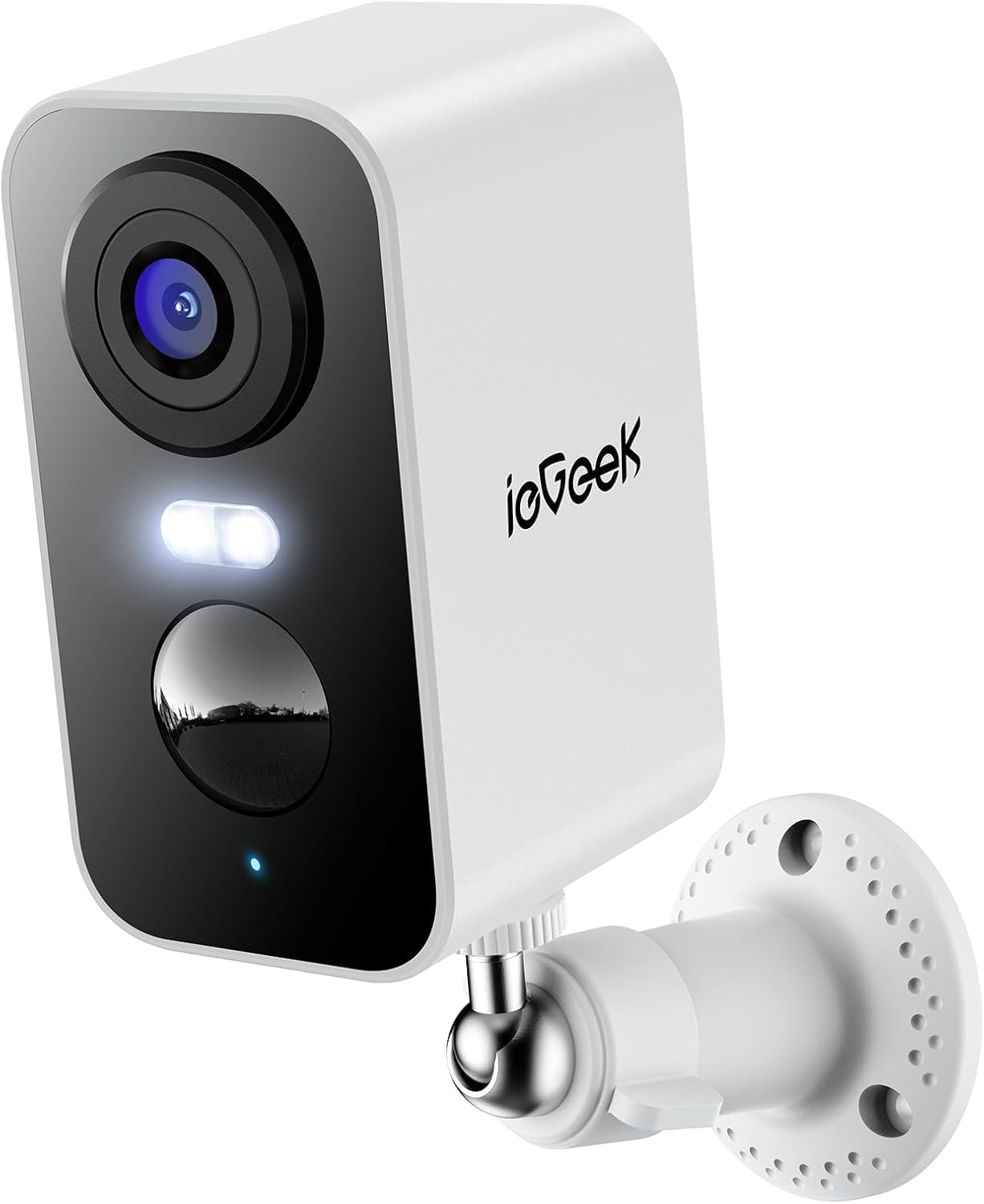 Caméra de sécurité ieGeek 2K sans fil – Alimentée par batterie WiFi — Caméra de sécurité