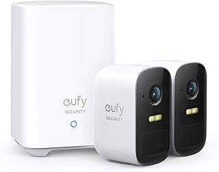 eufy Security 2C Ensemble 2 caméras sans fil pour l'extérieur