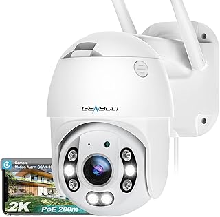 GENBOLT WiFi Outdoor Security Camera 1080P PTZ — Security Camera