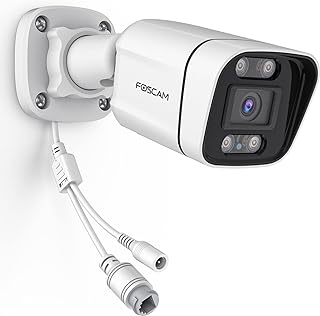 FOSCAM 3K 5MP Outdoor IP POE Camera with AI Detection — Security Camera