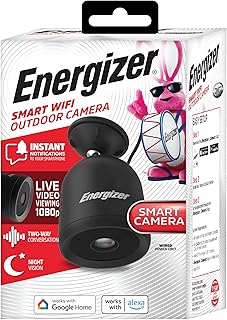 Caméra de sécurité extérieure Energizer Smart 1080P