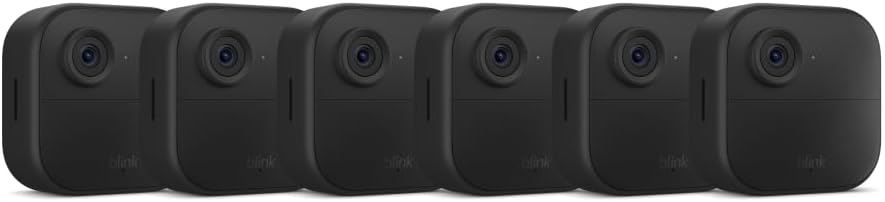 Caméra de sécurité Blink Outdoor 4 sans fil, paquet de 6 — Caméra de sécurité