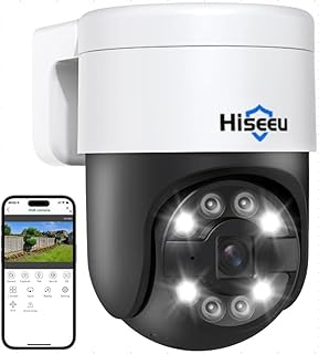Hiseeu 5MP PoE PTZ Security Camera Outdoor Auto-Tracking — Security Camera