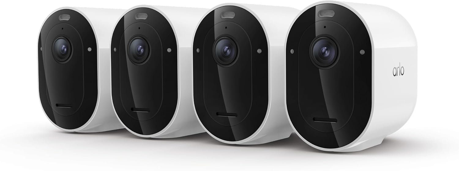 Arlo Pro 2K HDR Wireless Outdoor Camera 4-Pack — Security Camera
