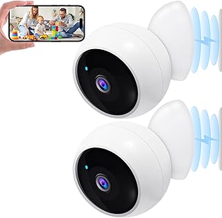 AMTIFO Wireless Security Cameras 2-Pack 2K WiFi — Security Camera