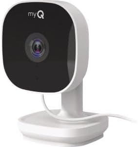 Caméra de surveillance intérieure intelligente Chamberlain myQ MYQ-C13AXXW — Caméra de sécurité
