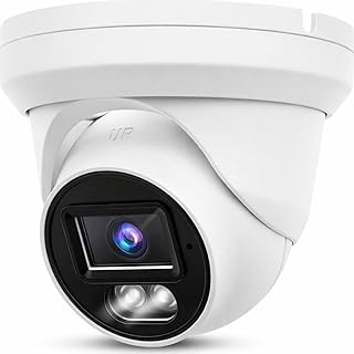 Real HD 4MP PoE IP Turret Dome Camera, IP66 Waterproof