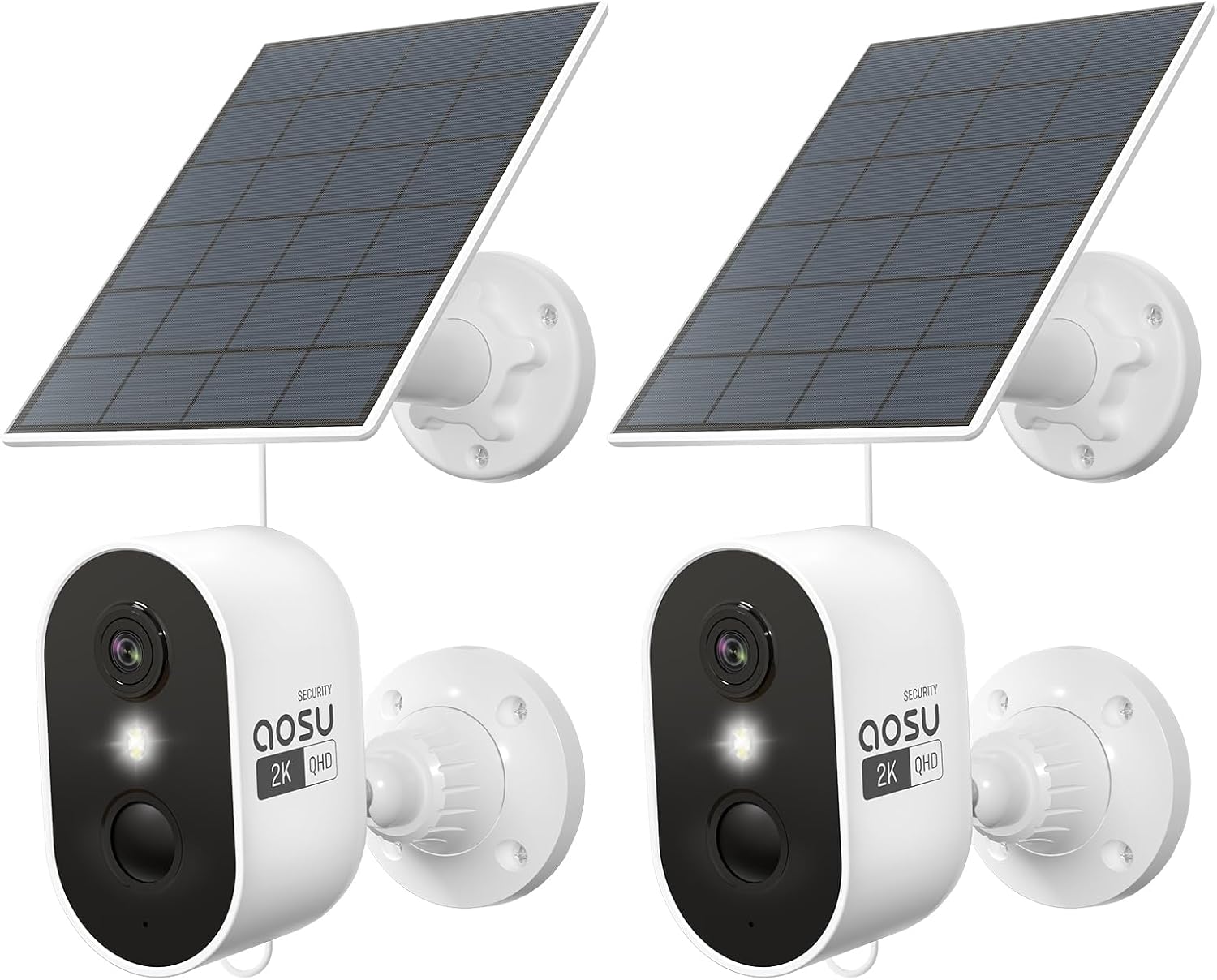 Caméra de Sécurité AOSU 2K Solaire sans Fil Extérieure — Caméra de sécurité