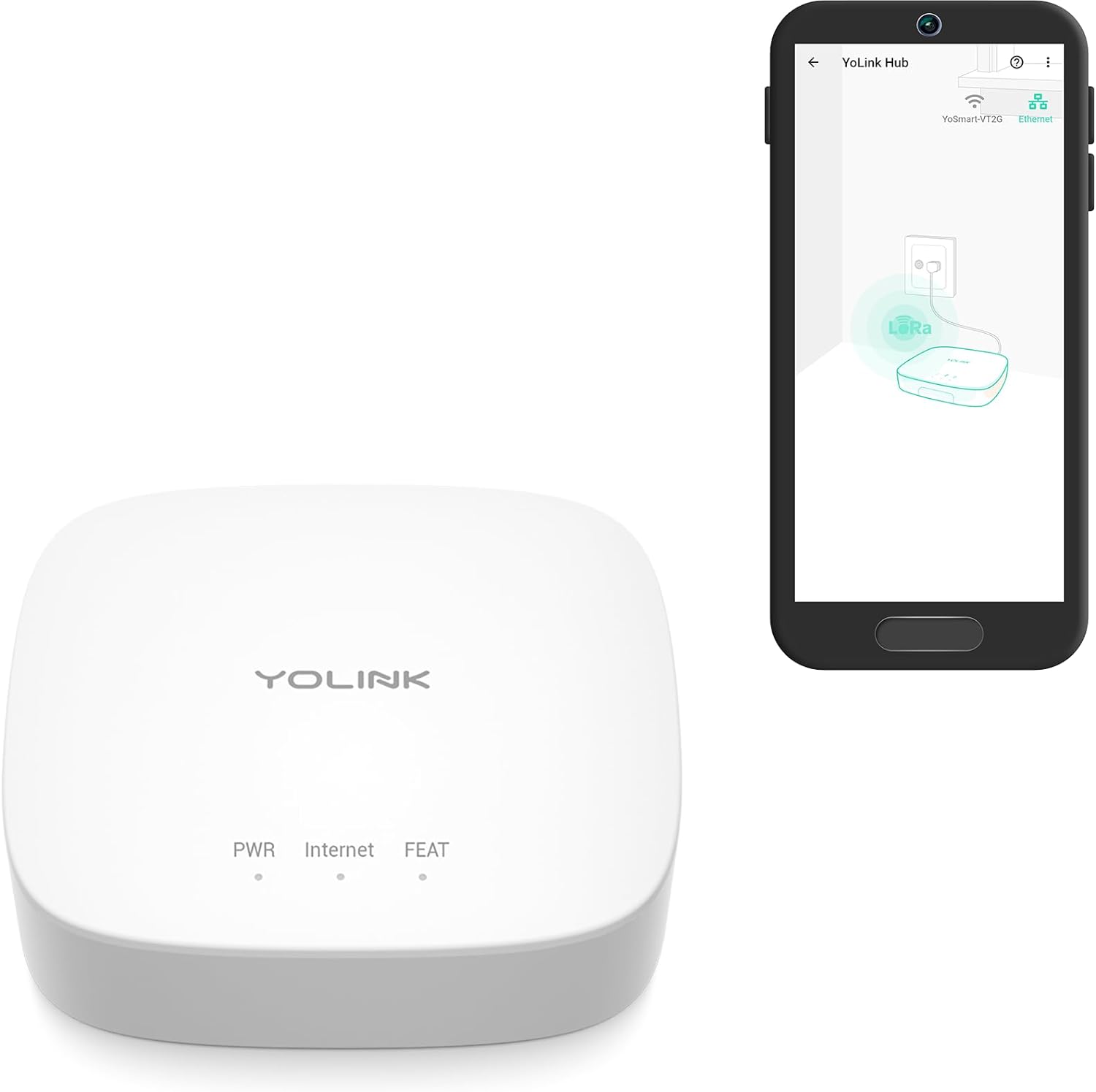 YoLink Hub – Contrôleur Central Maison Intelligente — Appareils domestiques intelligents