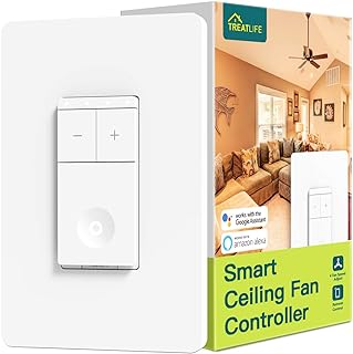 Contrôleur Ventilateur Intelligent TREATLIFE – 4 Vitesses — Appareils domestiques intelligents