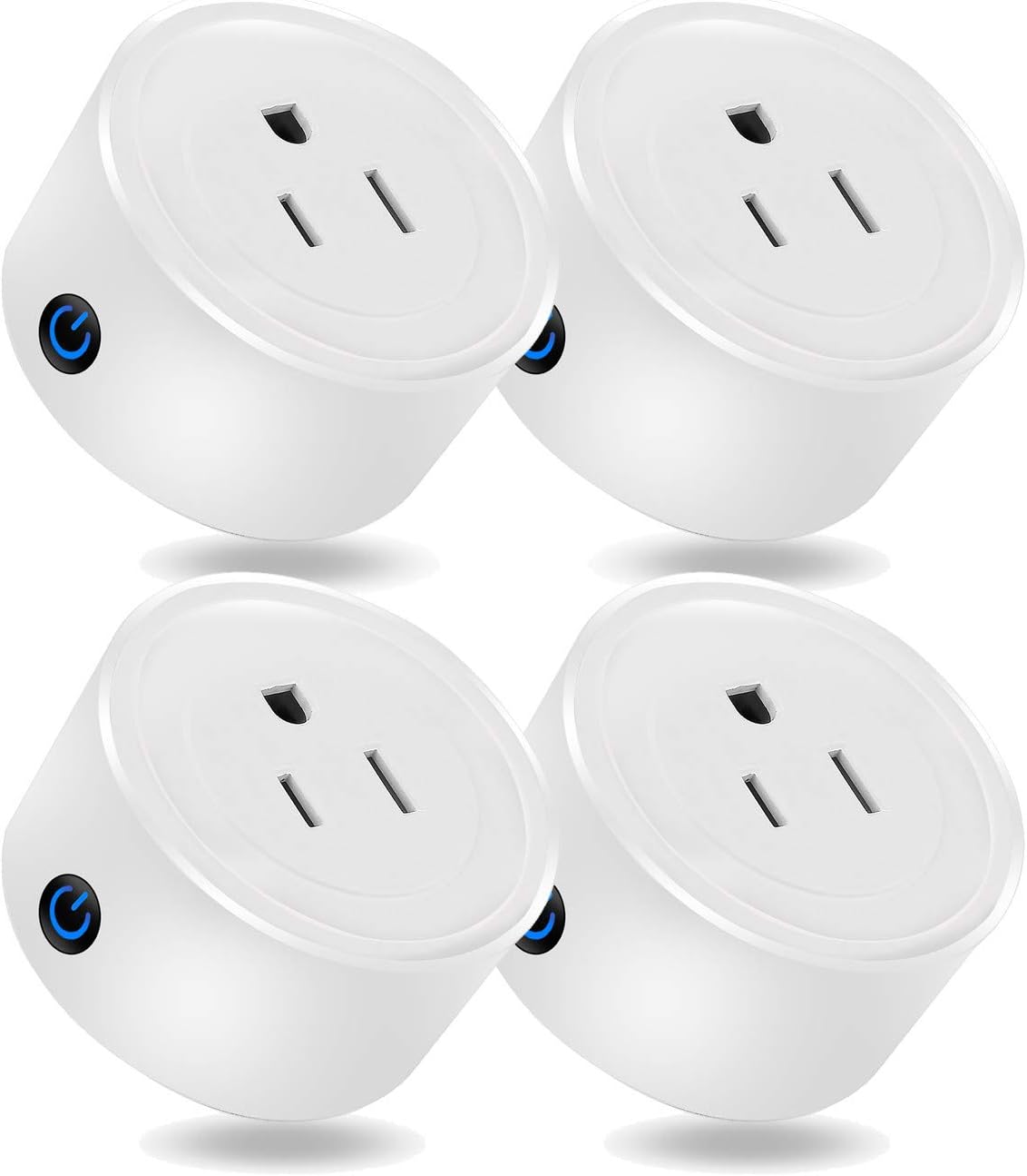 Martin Jerry Mini Prise Intelligente (ensemble de 4), Alexa & Google Home — Appareils domestiques intelligents