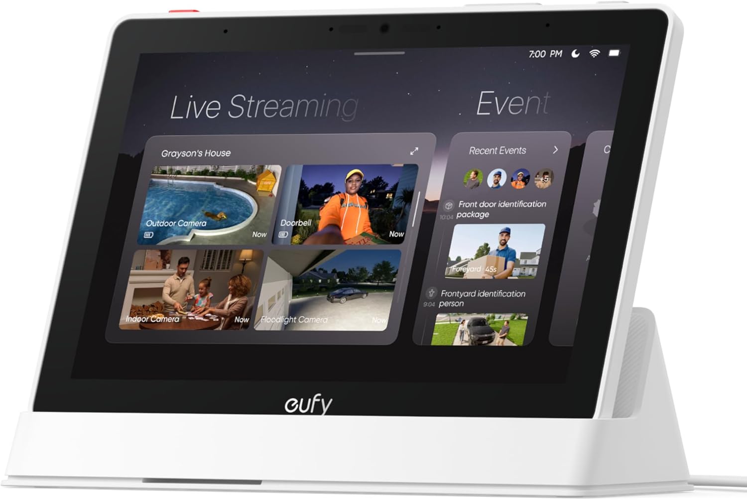 eufy Smart Display E10 – Concentrateur intelligent 8 — Appareils domestiques intelligents