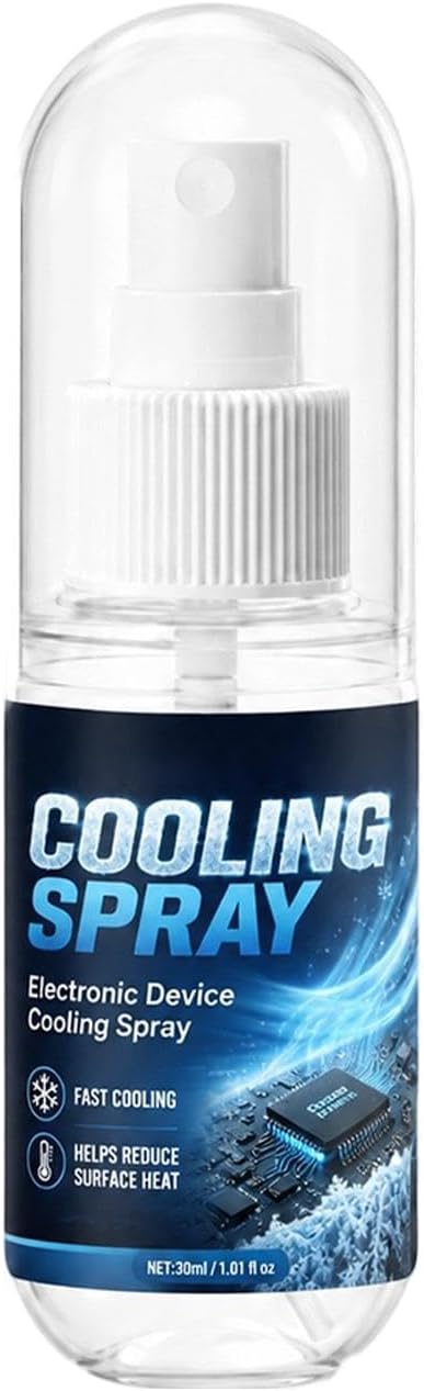Electronic Device Cooling Spray – Portable Heat Relief — Smart Home Devices