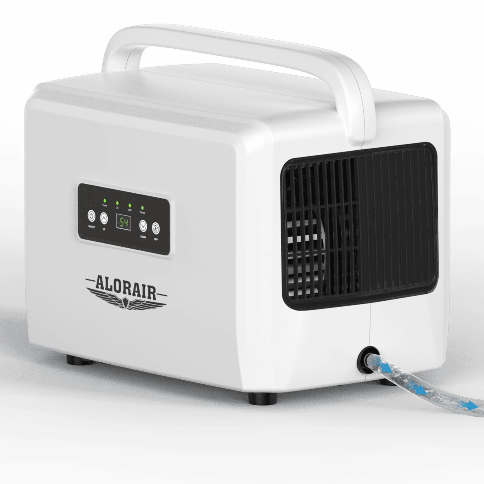 Déshumidificateur AlorAir Helios D35 pour 1 000 pi² avec tuyau de drainage — Humidificateurs