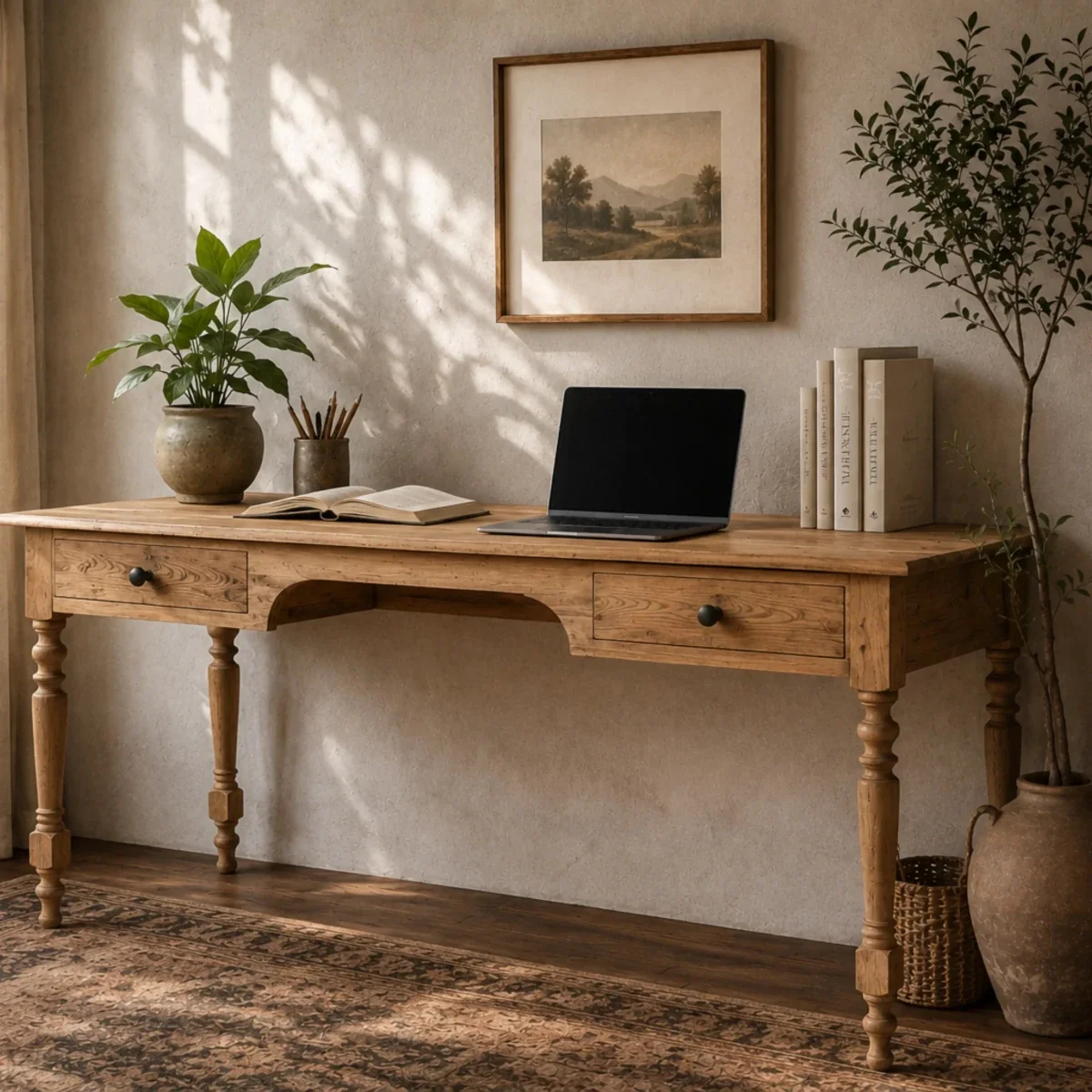 Table d'étude moderne Karigar Cervio 48x24x30 — Bureaux