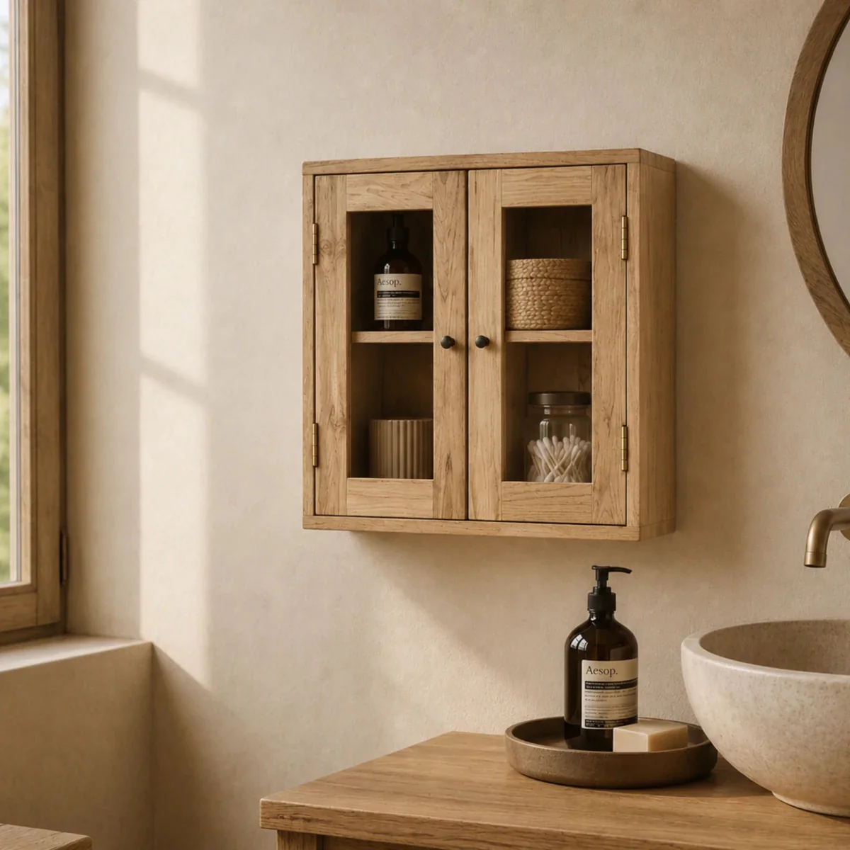 Modern Karigar Liora Wall Cabinet 20x6x18