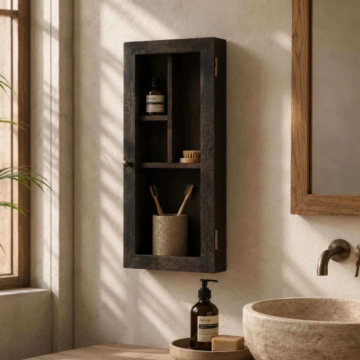 Modern Karigar Seraphina Wall Cabinet 12x4x24