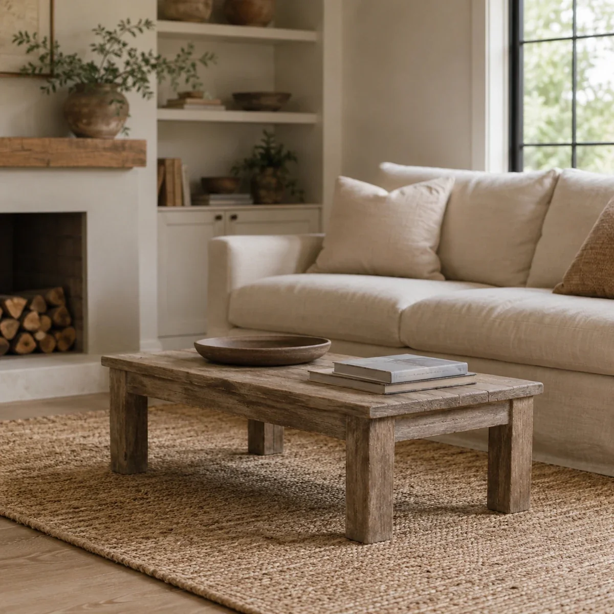 Table basse Sleeper's Sanctuary - 36 x 18 x 16 pouces