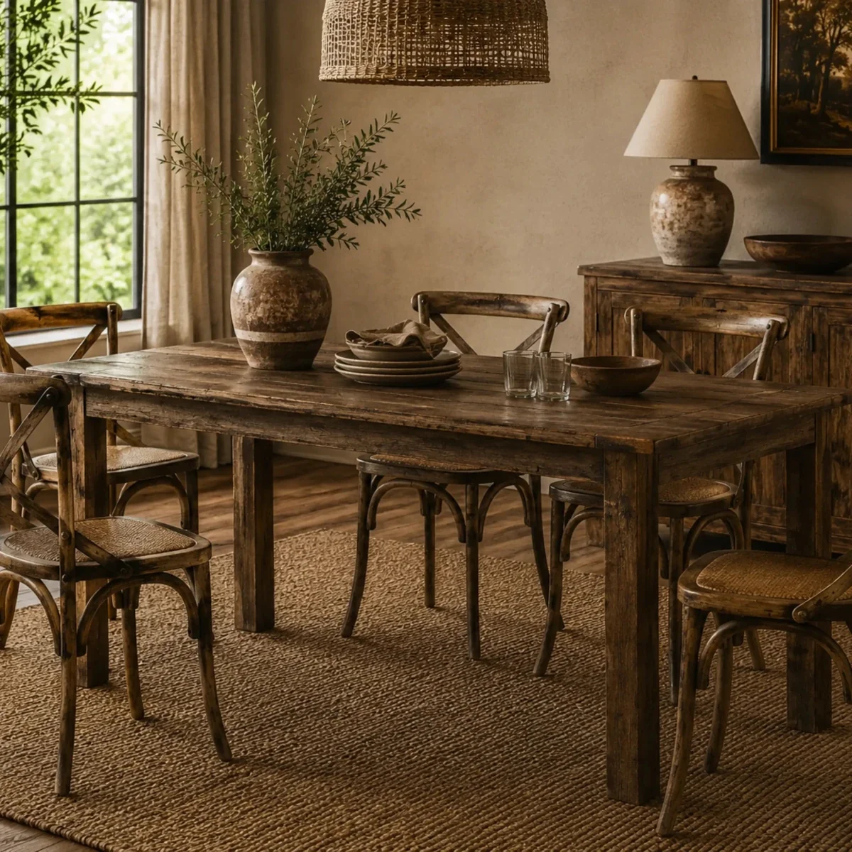 Sleeper's Sanctuary Dining Table - 60 x 30 x 30 Inches
