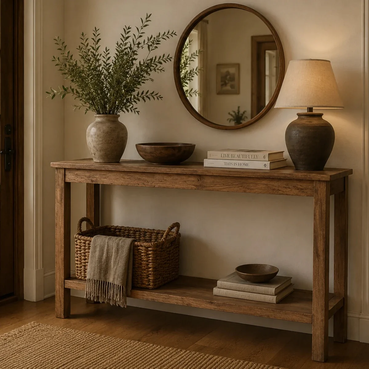 Console Étagère Sleeper's Sanctuary - 36 x 12 x 30 pouces