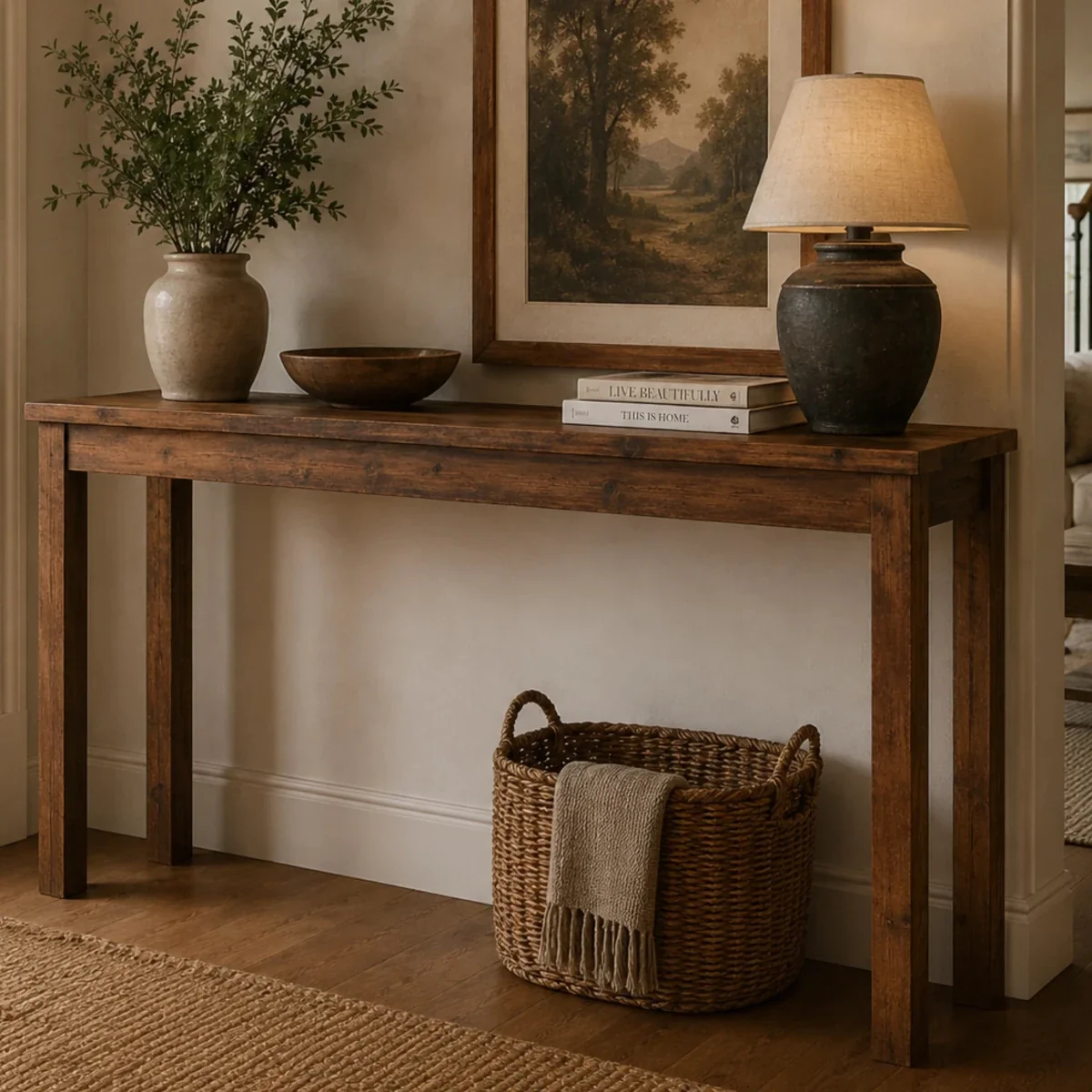 Console Sleeper's Sanctuary - 36 x 12 x 30 pouces