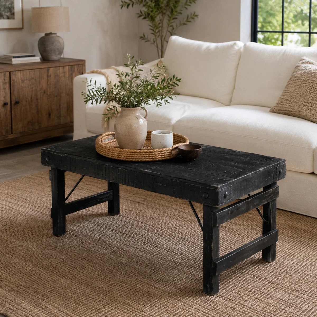 Table basse pliable Haven Hinge - 36 x 18 x 18 pouces