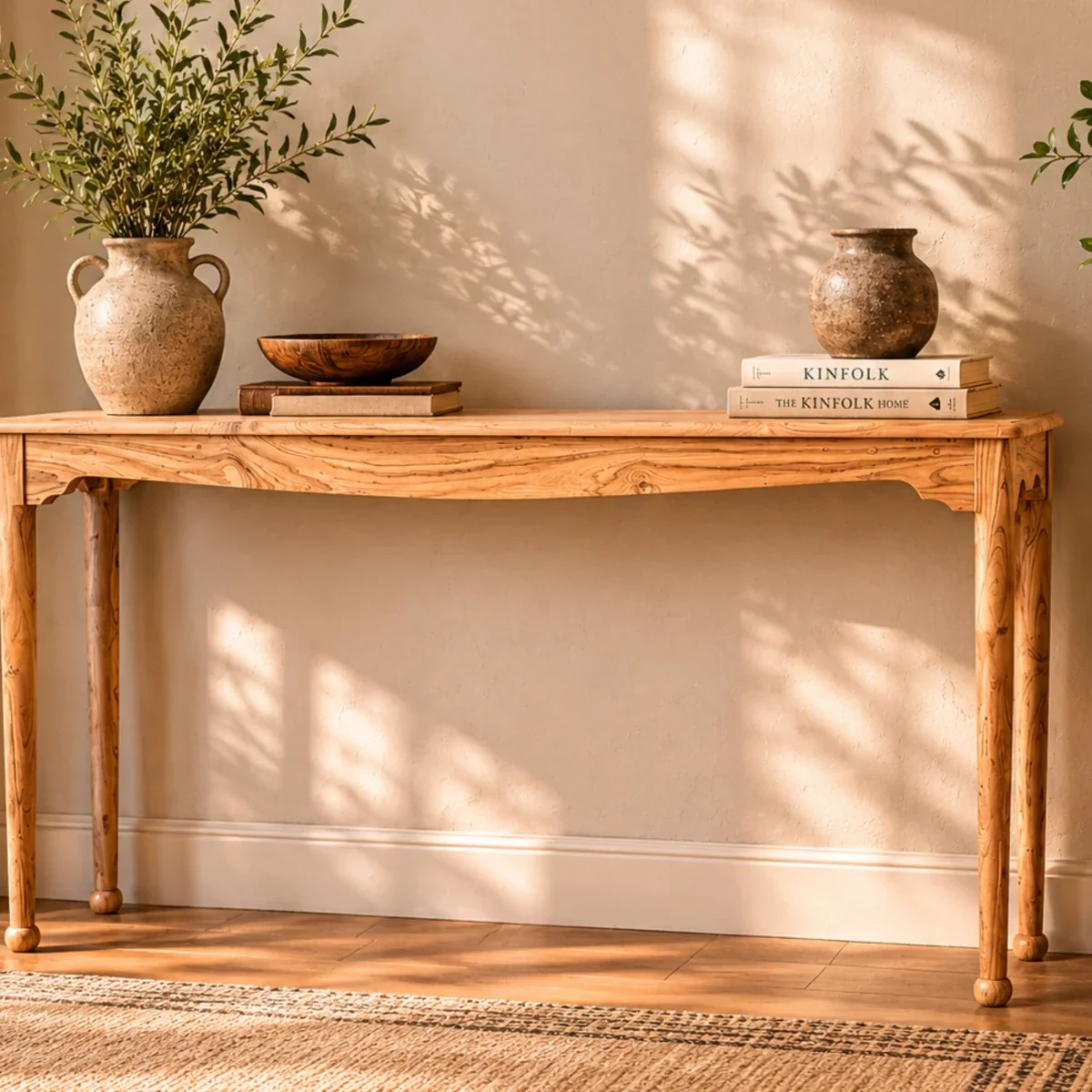 Wagon Console Table - Reclaimed Wood Design