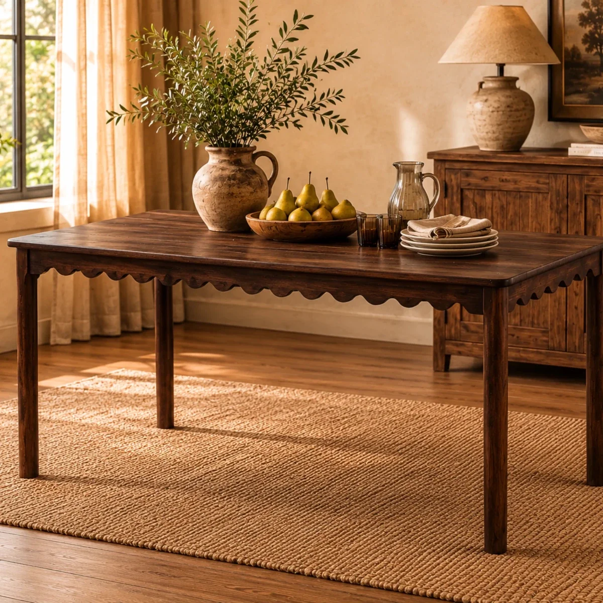 Tarang Dining Table - Reclaimed Acacia Wood